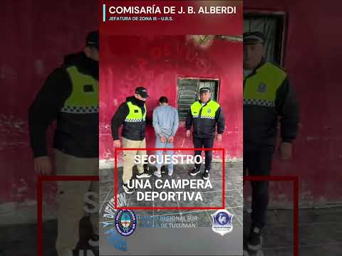 Detención del profugo por un hecho de Robo. #seguridad #noticias #policia
