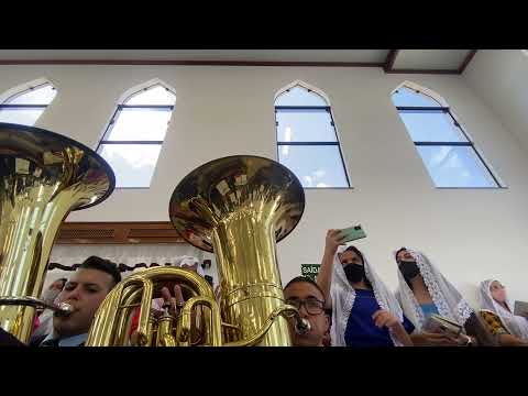 Ensaio regional Paulínia hino 259 Só Triunfará o de Sincero Coração