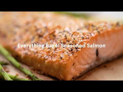 Everything Bagel Seasoned Salmon