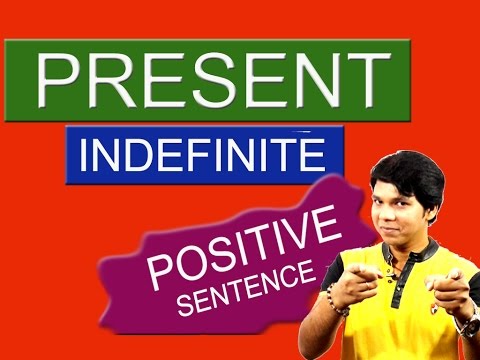 PRESENT INDEFINITE PART 2 POSITIVE SENTENCE Video