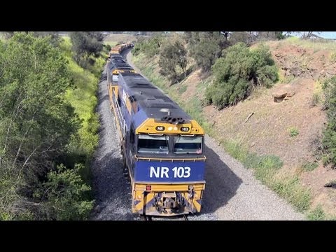 Pacific National "Steelink" steel train - PoathTV Trains in Victoria, Australia