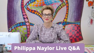 Live Quilting Q&A April 2024