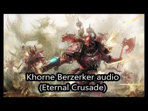 Khorne Berzerker's battle cries