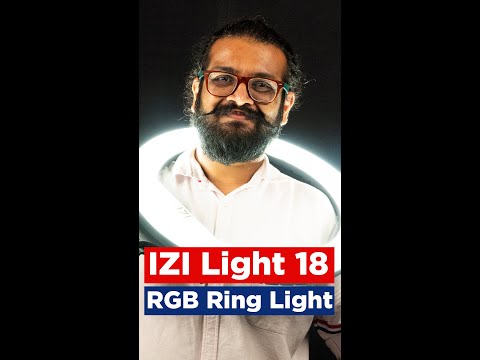 I tried the viral IZI Light 18 RGB Ring Light...
