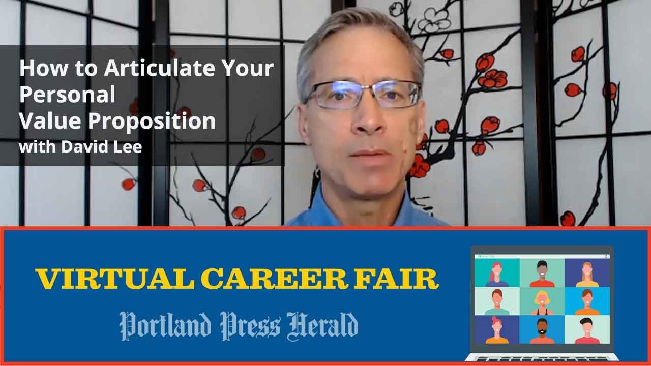 How to Articulate Your Personal Value Proposition with David Lee