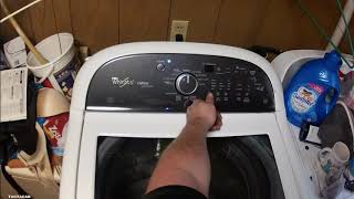 Whirlpool Cabrio F71/Suds Code Diagnosis and Repair (W10820039)