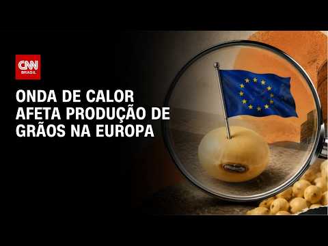 Safra europeia sofre com calor e será a menor desde 2018 | CNN AGRO NEWS