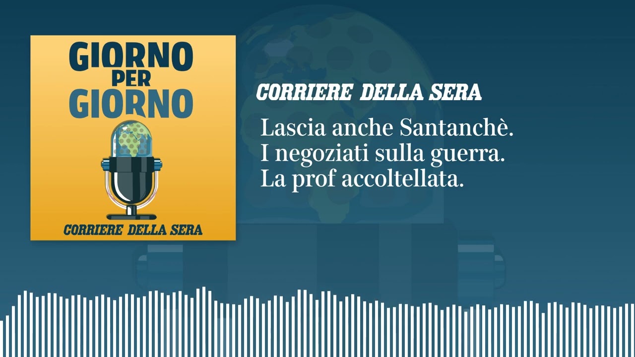 Lascia anche Santanchè. I negoziati sulla guerra. La prof accoltellata | GIORNO PER GIORNO 26/03/26