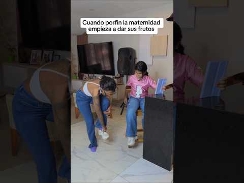 Cuando porfin la maternidad empieza a dar frutos 🤣 #humor #comedia