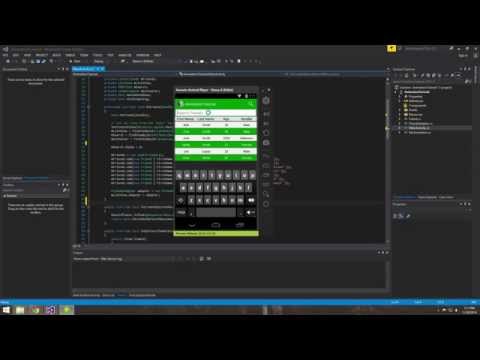 Xamarin Android Tutorial   15   Searching a ListView using LINQ