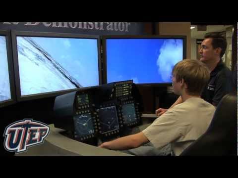Engineering at UTEP: Lockheed Martin Flight Simulator