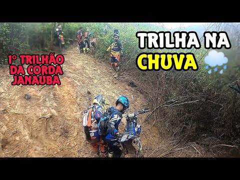 TRILHA DE MOTO NA LAMA - 1° DA TRILHÃO DA CORDA JANAÚBA MG - Part 2