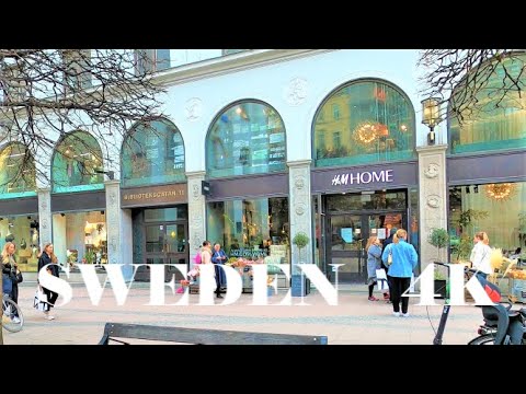 STOCKHOLM WALK 4K: Birger Jarlsgatan - Raoul Wallenbergs Torg - Arsenalsgatan - Kungsträdgården