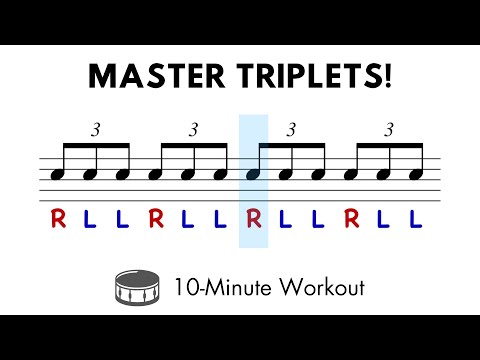 10-Minute Triplet Workout for Drummers – Improve Hand Control & Sticking