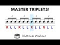 10 Minute Triplet Workout For Drummers Improve Hand Control Sticking