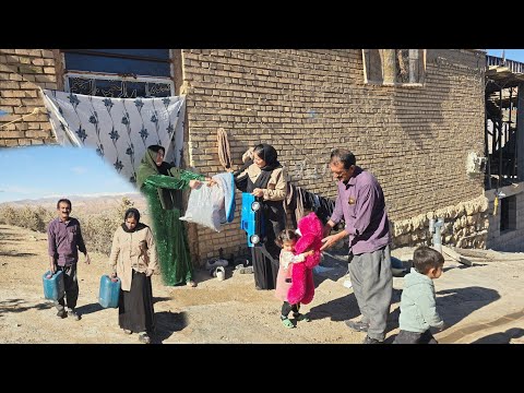 Rural life, pregnant Maryam and Saeed's efforts to build a house in the mountains😱