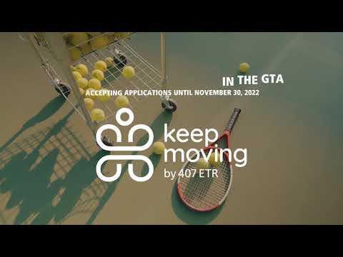 Keep Moving youth sponsorship program