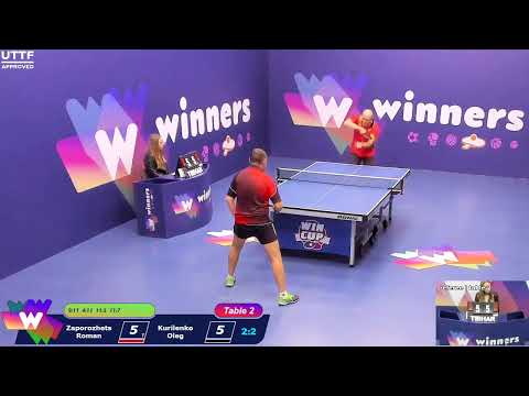 WINners CUP table 2  14.09  Zaporozhets Roman - Kurilenko Oleg 22:30