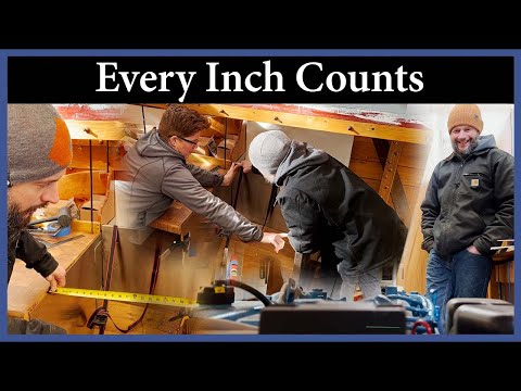 Installing Bulkhead and Galley Stove - Episode 207 - Acorn to Arabella: Journey of a Wooden Boat