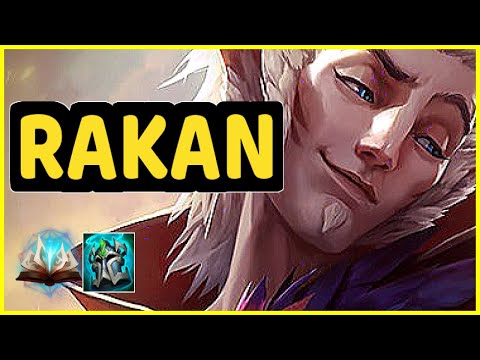 RAKAN VS BRAUM SUPPORT GAMEPLAY GRANDMASTER I