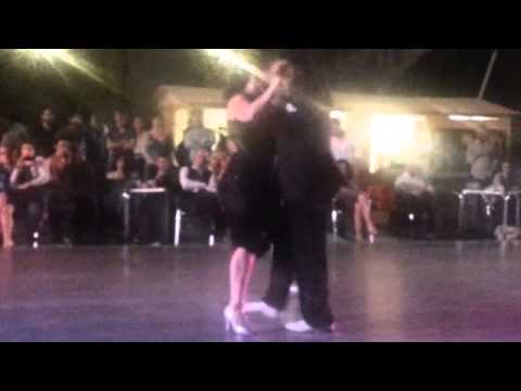  Corina de la Rosa  and  Julio Balmaceda  are  dancing  at  Bailan al Todi Tango Festival  in  2014