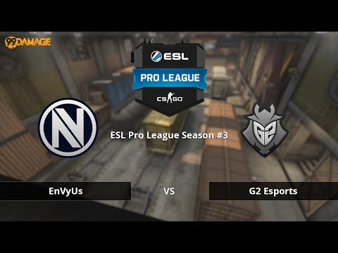 G2 Esports vs. EnVyUs | ESL Pro League Season #3 | de_train