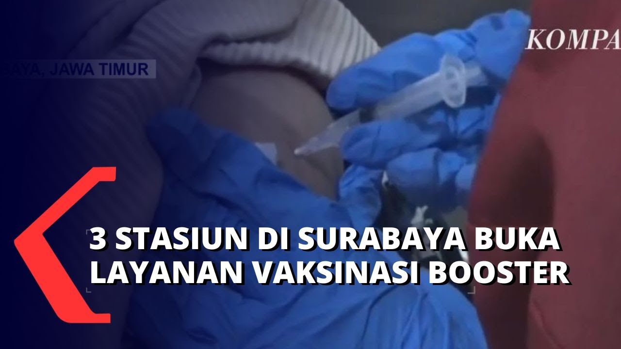 PT KAI Daop 8 Surabaya Sediakan Vaksinasi Gratis, Berikut 3 Stasiun yang Buka Layanan Vaksinasi...