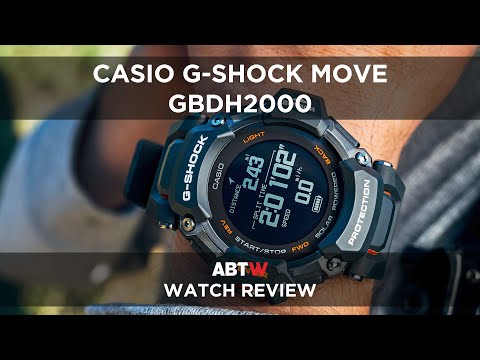 Casio G-Shock Move GBD-H2000 Hybrid Smartwatch Activity Tracker Watch Review