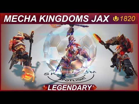 Mecha Kingdoms Jax Skin Spotlight | SKingdom - League of Legends