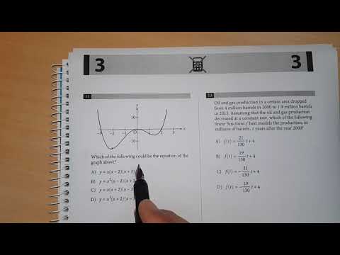 SAT Exam 8 solutions حل اختبار سات رقم 8 بالخطوات