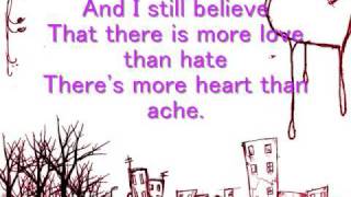 Believe-The Red Jumpsuit Apparatus lyrics