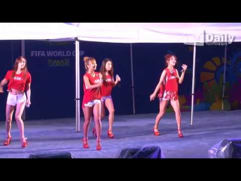 140623 씨스타 Sistar - Give It To Me - 2014 Fifa World Cup Support Stage