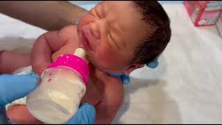 Cute Baby Feeding Time Step by Step Guide 🍼 | Peaceful & Safe Baby Feeding Moments