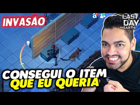 CONSEGUI O ITEM QUE EU QUERIA NA INVASÃO - Last Day On Earth