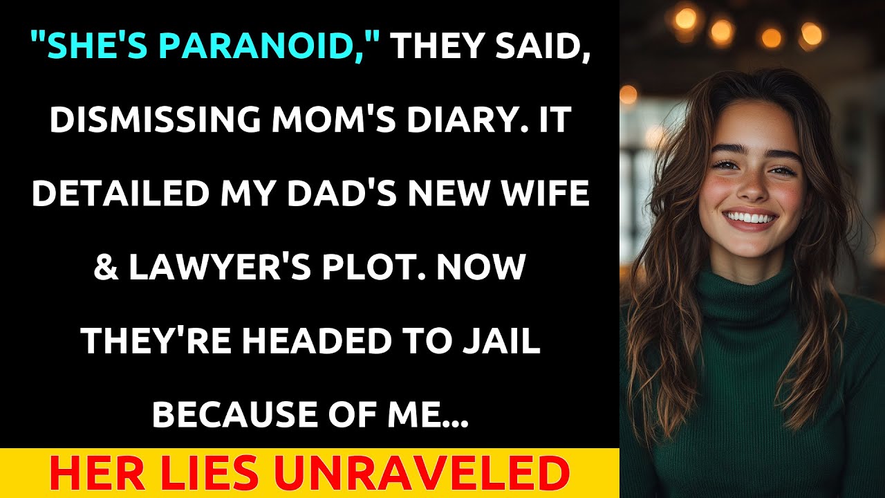 "She's Paranoid," They Said, Dismissing Mom's Diary. It Detailed My Dad's New Wife & Lawyer's Plot.