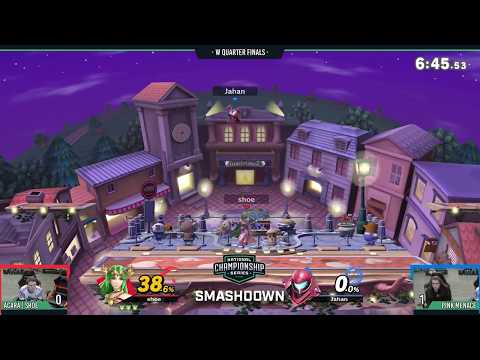 Smashdown Minor (Feb. '19) - AcaRa|Shoe (ZSS, Palutena) Vs. Pink Menace (Samus, Ridley) - Top 32 WQF