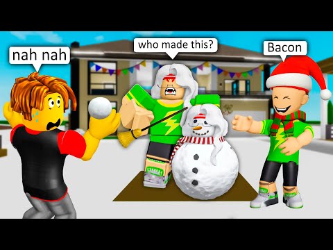 SPECIAL CHRISTMAS VISIT GRANDMA 👵🎄 ROBLOX Brookhaven 🏡RP - FUNNY MOMENTS