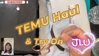 Temu Haul - Taste Test & Try On! 👗👖👚💇🏽♀️