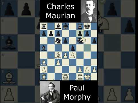 Mauria vs Morphy 1867 New Orlian 31 moves
