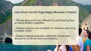 How Much Are Six Flags Magic Mountain Tickets - The Family Getaway Guide