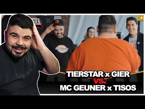 SPONTANES 2VS2 BATTLE !! 😱🔥 MC GEUNER x TISOS vs. GIER x TIERSTAR - TopTier Takeover | Reaction