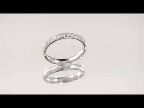 Pave set wedding ring WR1030