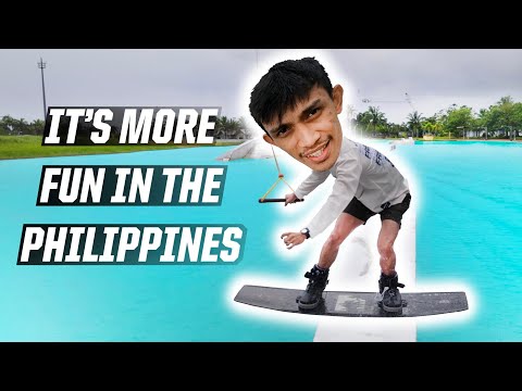 IT'S MORE FUN IN THE PHILIPPINES - WAKEBOARDING