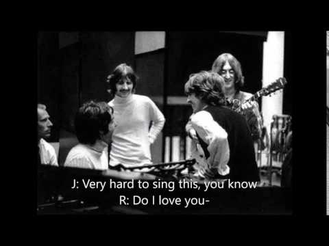 Recording "Hey Jude" [McLennon moment?]