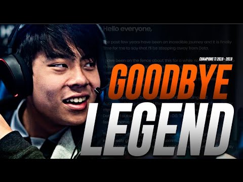 5 times OG.ANA SHOOK the Dota2 world - GOODBYE LEGEND - Subtitled