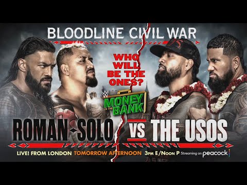 Story of Roman Reigns & Solo Sikoa vs. The Usos | Money In The Bank 2023