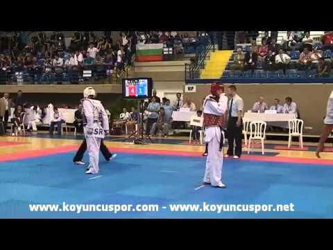55kg Final - Bensaleh Sallahedine (BEL) - Atias Ron (ISR) (18th Europen Junior TKD Championships)