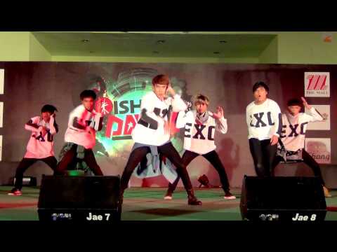 140803 Astra cover EXO - Intro + Overdose @OISHI Thailand Cover Dance 2014 (Audition)