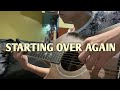Starting over again - Fingerstyle