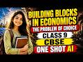 Class 9 Economics Chapter 8 Building Blocks In Economics The Problem Of Choice CBSE One Shot AI